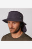 OCEAN & EARTH INDO STIFF PEAK SURF HAT - CHARCOAL