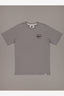JUST ANOTHER FISHERMAN SNAPPER LOGO TEE - GREY