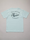 JUST ANOTHER FISHERMAN SNAPPER SEA TEE - STERLING BLUE