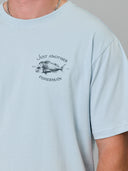 JUST ANOTHER FISHERMAN SNAPPER SEA TEE - STERLING BLUE