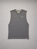 JUST ANOTHER FISHERMAN STAMP TANK - CHARCOAL