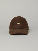 JUST ANOTHER FISHERMAN STAMP TILLER WAX CAP - BROWN