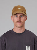 JUST ANOTHER FISHERMAN STAMP WAX CAP - BROWN