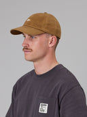 JUST ANOTHER FISHERMAN STAMP WAX CAP - BROWN