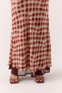 SOVERE EUPHORIA SKIRT - CHECK