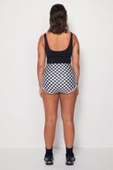 SALT GYPSY BETTY BOTTOMS - BLACK WHITE CHECKERS
