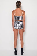 SALT GYPSY BETTY BOTTOMS - BLACK WHITE CHECKERS