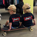 MOUNT SURF SHOP KIDS TEE - NAVY