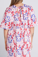 THING THING SPIN DRESS - SQUIGGLE BLOOM