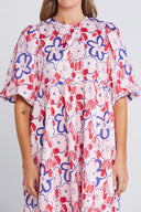 THING THING SPIN DRESS - SQUIGGLE BLOOM