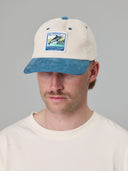 JUST ANOTHER FISHERMAN TAGGED & RELEASED CAP - OFF WHITE/NAVY