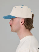 JUST ANOTHER FISHERMAN TAGGED & RELEASED CAP - OFF WHITE/NAVY