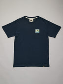 JUST ANOTHER FISHERMAN TAGGED & RELEASED SEA TEE - NAVY