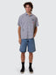 THRILLS SLACKER DENIM SHORT - STONED BLUES