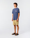 TCSS DIAMOND DECAL TEE - WORKER BLUE