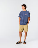 TCSS DIAMOND DECAL TEE - WORKER BLUE