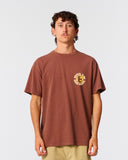 SEABIRD TEE - BROWN