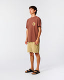 SEABIRD TEE - BROWN