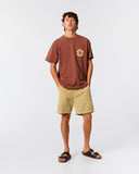 SEABIRD TEE - BROWN