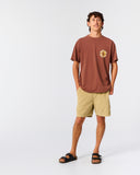 SEABIRD TEE - BROWN