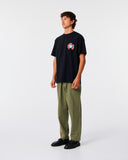 TCSS RESIN DROP TEE - VINTAGE BLACK