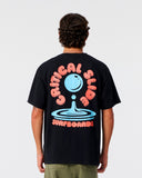 TCSS RESIN DROP TEE - VINTAGE BLACK
