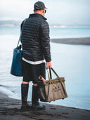 JUST ANOTHER FISHERMAN TENT TOTE - KHAKI