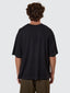 THRILLS HEMP THRILLS EMBRO CONTRAST STITCH BOX FIT OVERSIZE SHORT TEE - BLACK