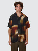THRILLS METAMORPHIC DAZE BOWLING SHIRT - BLACK