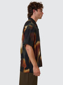 THRILLS METAMORPHIC DAZE BOWLING SHIRT - BLACK