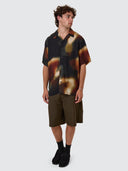 THRILLS METAMORPHIC DAZE BOWLING SHIRT - BLACK