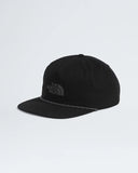 THE NORTH FACE BLACK CAP HAT WITH DARK GREY LOGO