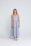 THING THING ZIGGY DRESS - ONYX GRAIN