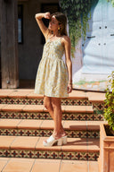 THING THING ZIN DRESS - WHIMSICAL FLORA