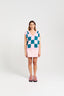 THING THING CHECK IT VEST - TEAL CANDY