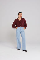 HUDDLE CARDIGAN - WINTER ROGUE