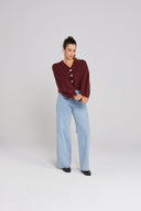 HUDDLE CARDIGAN - WINTER ROGUE