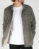 T&C THE RANCH CORD JACKET - MILITARY