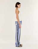 STAPLE THE LABEL AMARI RELAXED PANTS - SPLICED STRIPE