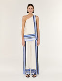 STAPLE THE LABEL AMARI RELAXED PANTS - SPLICED STRIPE