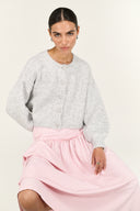 STAPLE THE LABEL LINA MAXI SKIRT - PINK STRIPE