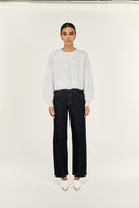 STAPLE THE LABEL OSLO CARDIGAN - GREY MARLE