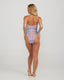 RILEY ONEPIECE - PEACHY CHECK