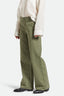 BRIXTON VINTAGE MILITARY LW PANT - OLIVE SURPLUS/WHITECAP