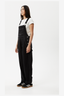 AFENDS LOUIS - BAGGY OVERALLS - WASHED BLACK