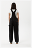 AFENDS LOUIS - BAGGY OVERALLS - WASHED BLACK