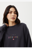AFENDS FUNHOUSE - CREW NECK - CHARCOAL