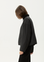 AFENDS BERLIN REVERSIBLE POLAR FLEECE JACKET - BLACK