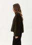 AFENDS BERLIN REVERSIBLE POLAR FLEECE JACKET - COFFEE