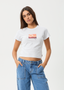 AFENDS FILM BABY TEE - WHITE